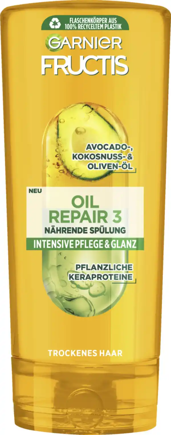 Bild 1 von Garnier Fructis Oil Repair 3 Nährende Spülung, 200 ml