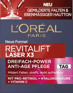 L’Oréal Paris Revitalift Anti-Age Tagescreme Laser X3 Dreifach-Power, 50 ml