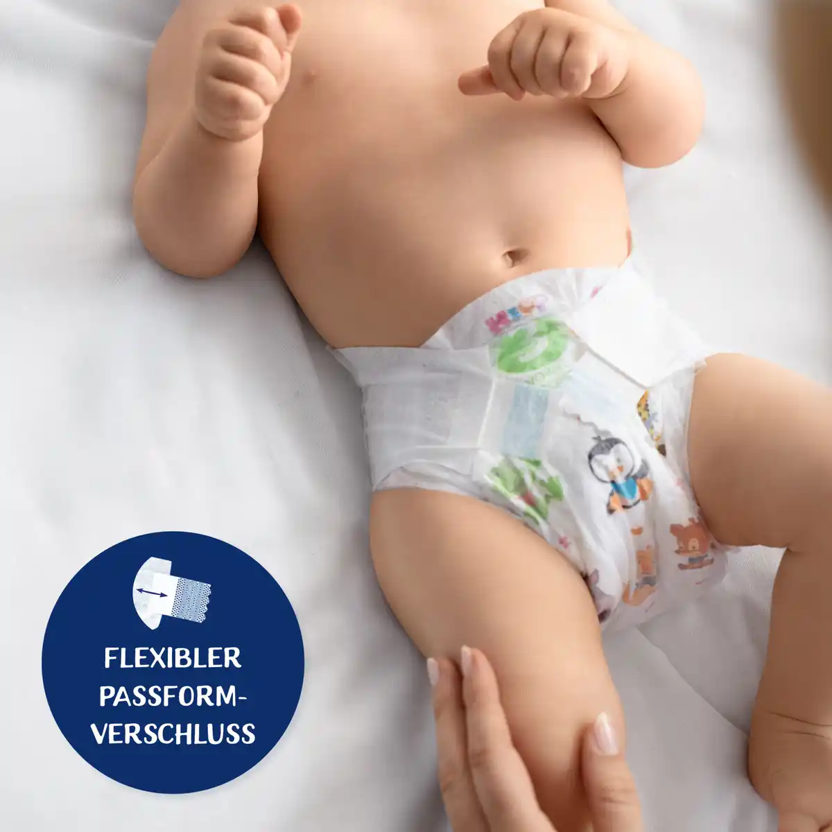 Bild 4 von HiPP Babysanft Windeln Junior Größe 5 (11-16 kg), Doppelpack