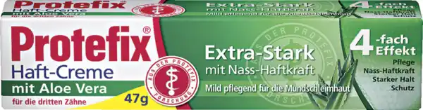 Bild 1 von Protefix Haft-Creme Extra-Stark mit Aloe Vera, 47 g