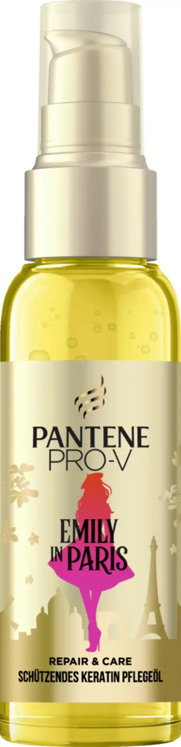 Bild 1 von Pantene Pro-V Emily in Paris Repair & Care Keratin Protect Oil, 100 ml