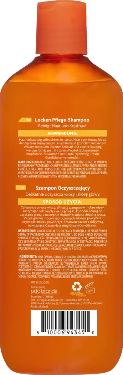 Bild 2 von Cantu Sulfate-Free Cleansing Cream Shampoo, 400 ml