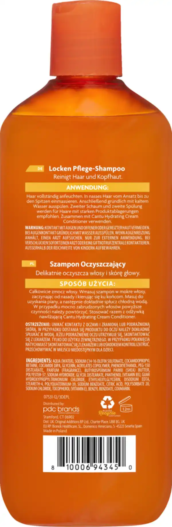 Bild 2 von Cantu Sulfate-Free Cleansing Cream Shampoo, 400 ml