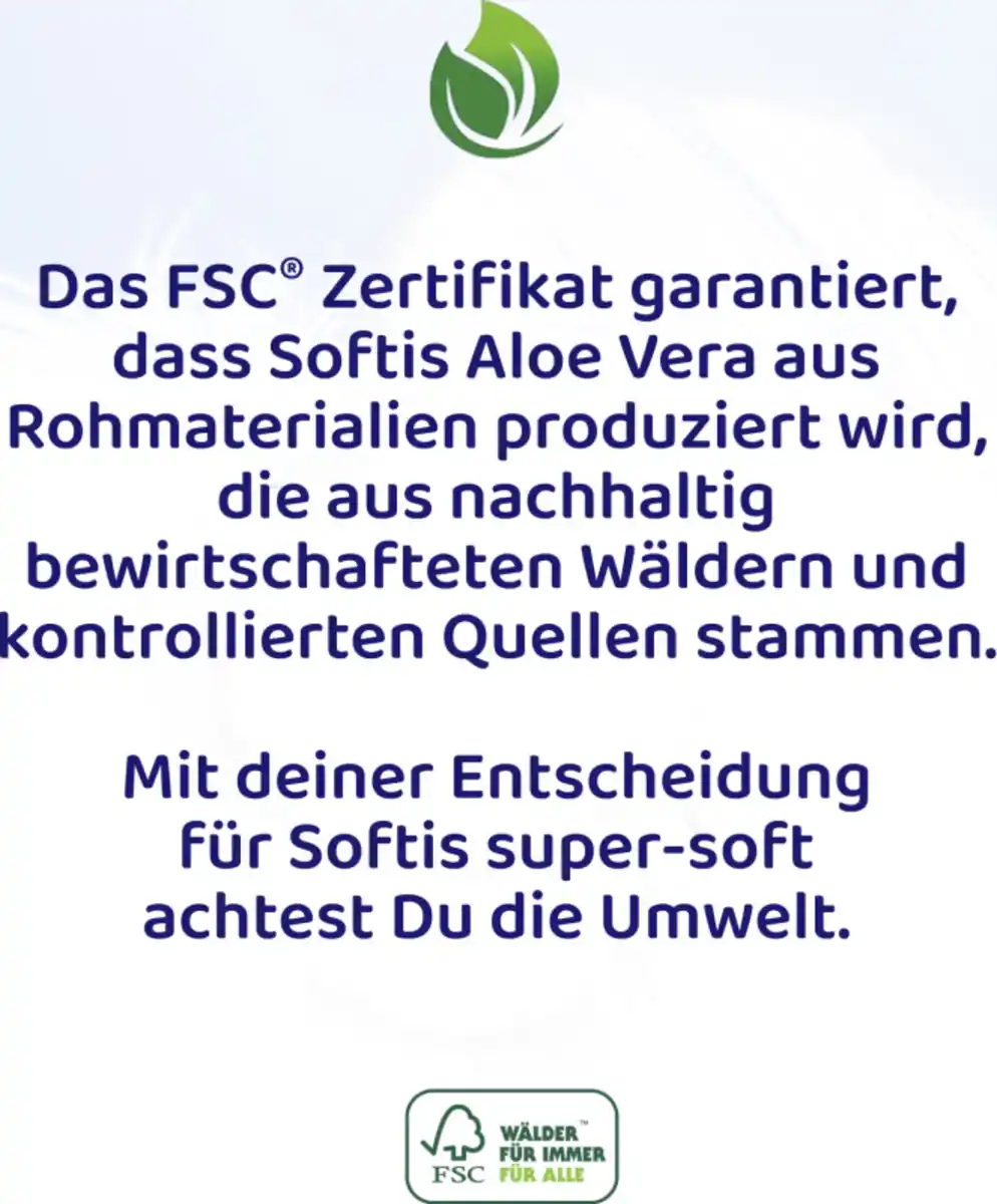 Bild 2 von Softis Aloe Vera Taschentücher