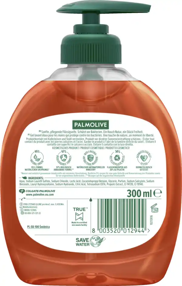 Bild 2 von Palmolive Flüssigseife Hygiene-Plus Family, 300 ml