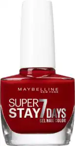 Maybelline New York Super Stay 7 Days Nagellack Nr. 06 Deep Red, 10 ml