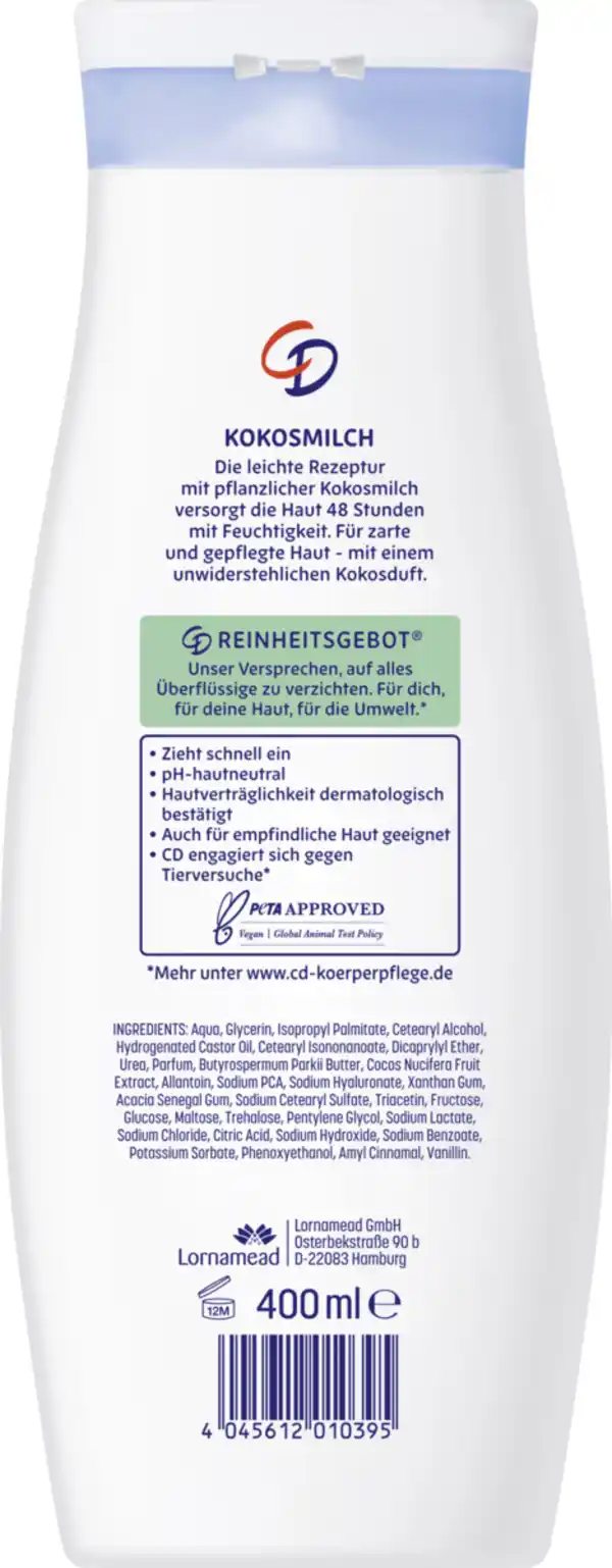 Bild 2 von CD Körpermilch Kokos, 400 ml