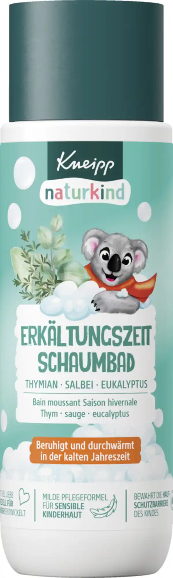 Bild 1 von Kneipp naturkind Schaumbad Erkältungszeit, 200 ml