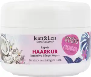 Jean&Len Repair Haarkur Kokosöl & Macadamia, 250 ml