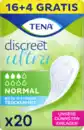 Bild 1 von TENA discreet ultra Normal Einlagen 16+4