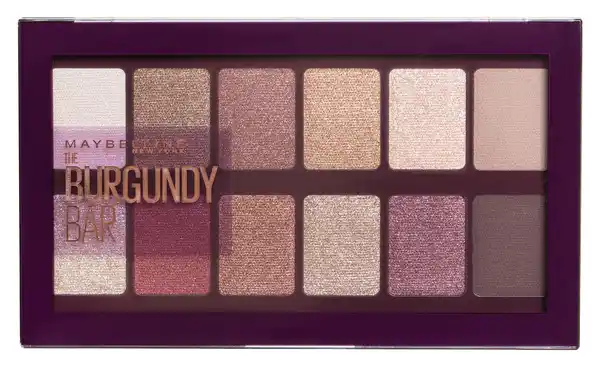 Bild 1 von Maybelline New York The Burgundy Bar Lidschatten Palette, 9,6 g