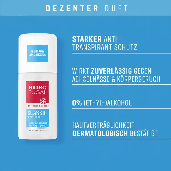 Bild 3 von Hidrofugal Classic Dezenter Duft Zerstäuber Reisegröße, 55 ml