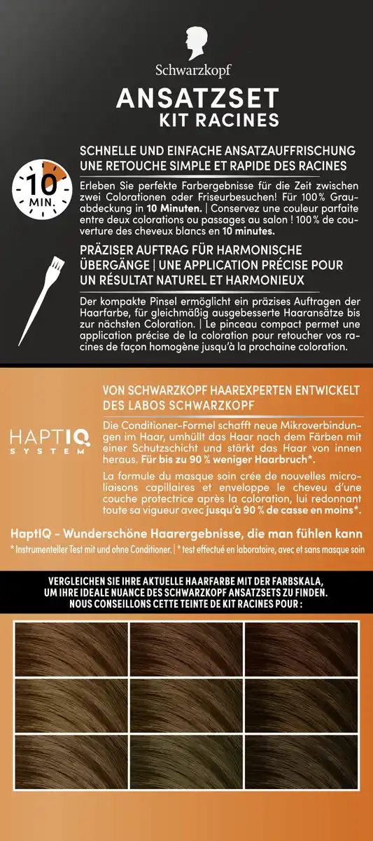 Bild 4 von Schwarzkopf Ansatzset A2 Goldbraun