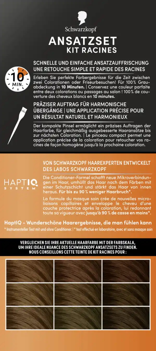 Bild 4 von Schwarzkopf Ansatzset A2 Goldbraun