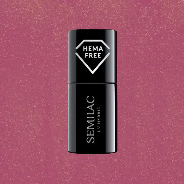 Bild 2 von Semilac 377 UV Nagellack Shimmer Stone Ruby, 7 ml