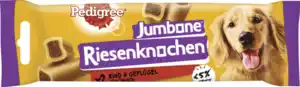 Pedigree JUMBONE™ Riesenknochen Medium mit Rind und Geflügel, 180 g