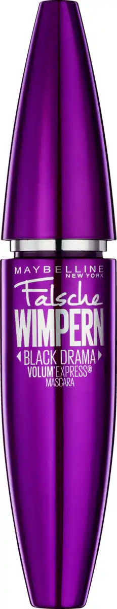 Bild 1 von Maybelline New York Volum' Express Falsche Wimpern Mascara Black Drama, 8,2 ml