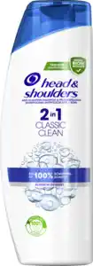 head & shoulders Anti Schuppen Shampoo 2in1 Classic Clean, 400 ml