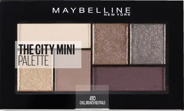 Bild 1 von Maybelline New York The City Mini Lidschatten Palette Nr. 410 Chill Brunch Neutrals, 6 g