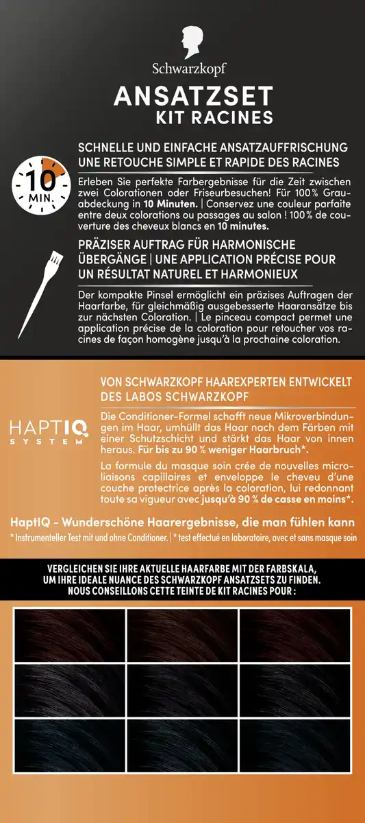 Bild 3 von Schwarzkopf Ansatzset A5 Schwarz