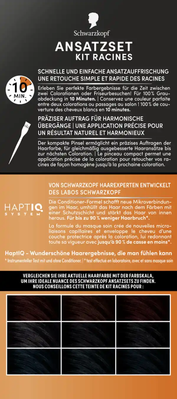 Bild 3 von Schwarzkopf Ansatzset A5 Schwarz