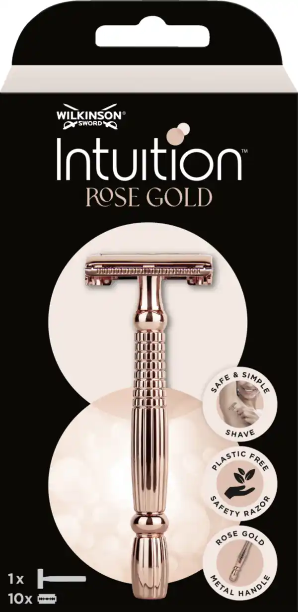 Bild 1 von Wilkinson Sword Intuition Rose Gold Rasierhobel