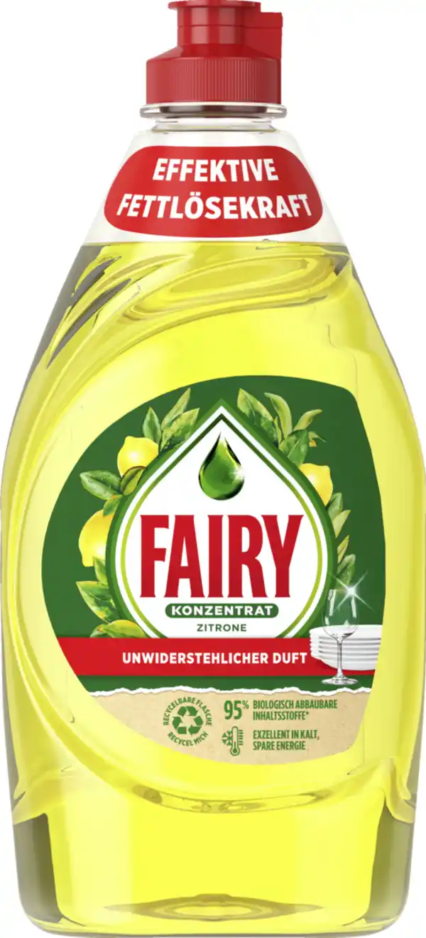 Bild 1 von Fairy Handspülmittel Konzentrat Zitrone, 450 ml