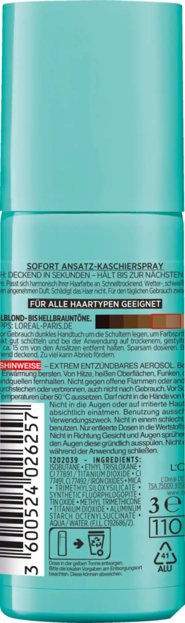 Bild 2 von L’Oréal Paris Magic Retouch Ansatzspray Kühles Braun, 75 ml