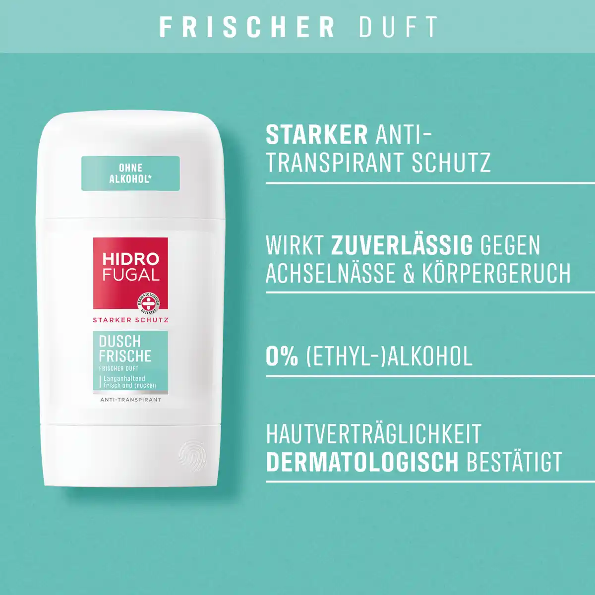 Bild 4 von Hidrofugal Dusch Frische Anti-Transpirant Stick, 50 ml