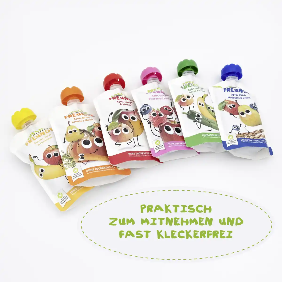 Bild 3 von Freche Freunde Bio Quetschie Apfel, Birne & Maracuja, 100 g