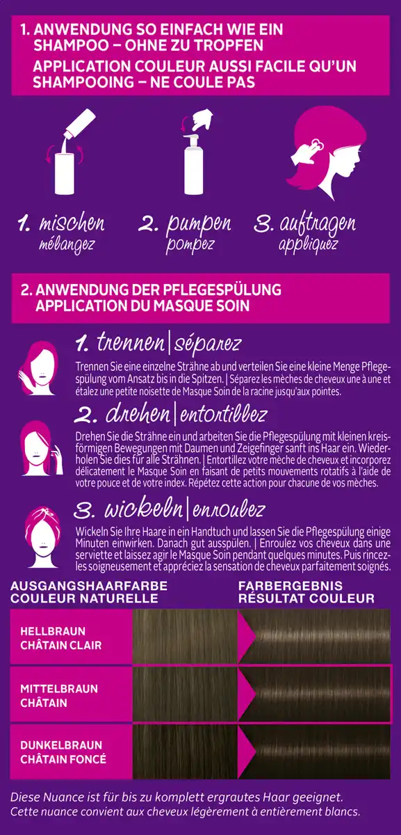 Bild 2 von Perfect Mousse Perfect Mousse Schaumcoloration 500 Mittelbraun