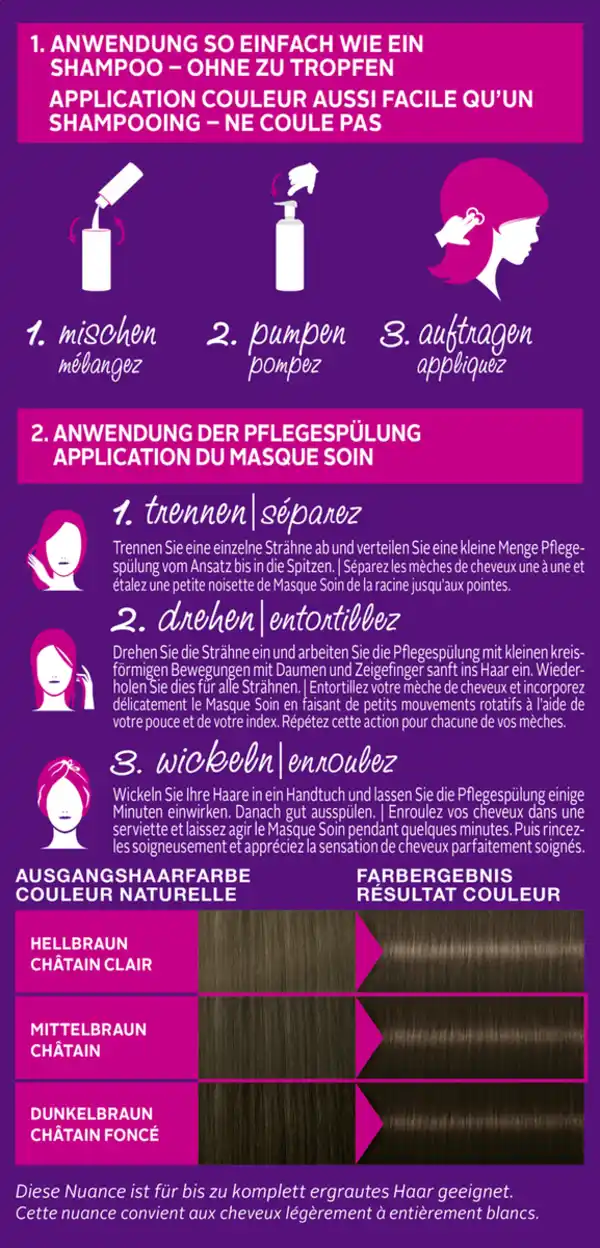 Bild 2 von Perfect Mousse Perfect Mousse Schaumcoloration 500 Mittelbraun