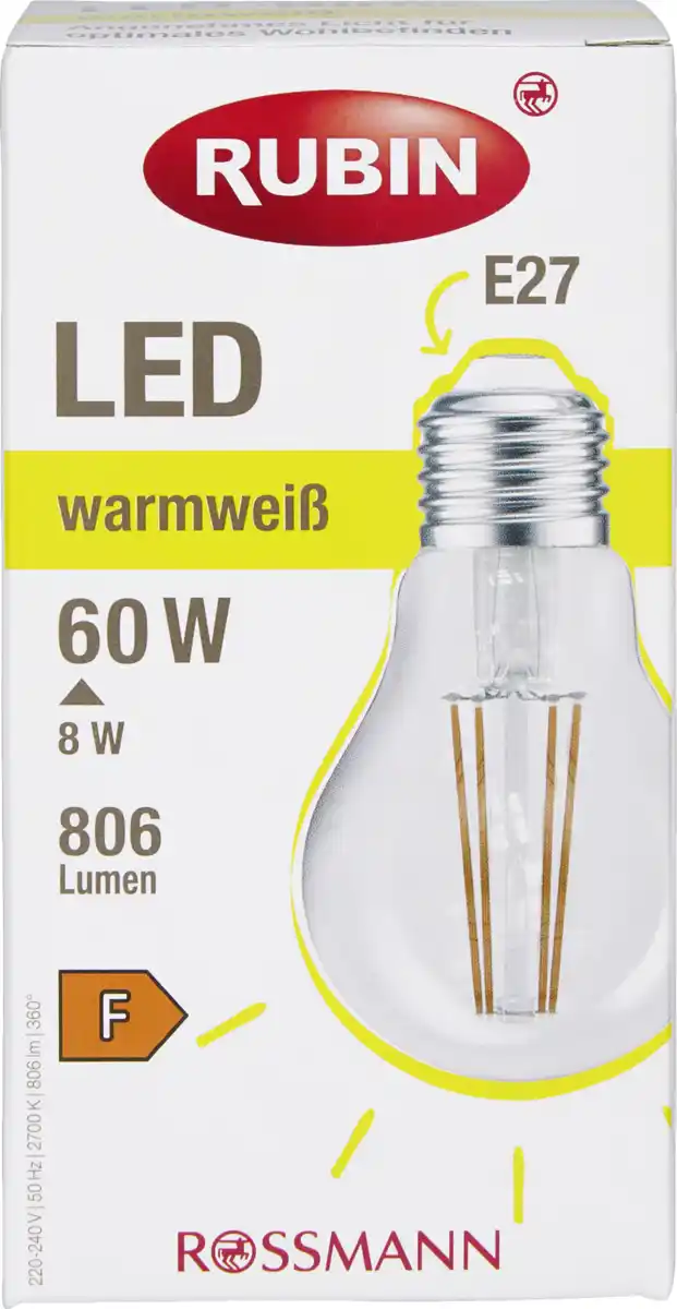 Bild 1 von RUBIN LED Birne