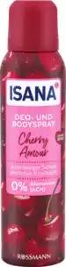 ISANA Deo- & Bodyspray Cherry Amour, 150 ml