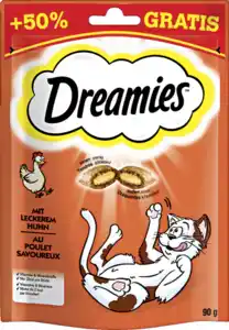 Dreamies mit leckerem Huhn, 90 g