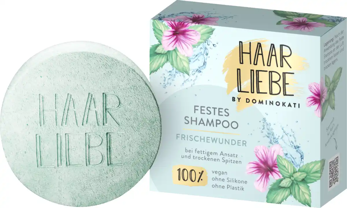Bild 4 von Haarliebe by DominoKati Festes Shampoo Frischewunder, 70 g