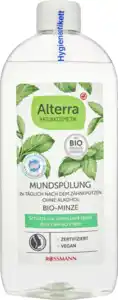 Alterra NATURKOSMETIK Mundspülung Bio-Minze, 450 ml