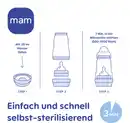 Bild 3 von MAM Babyflasche Easy Start Anti-Colic 260 ml, 0+ uni