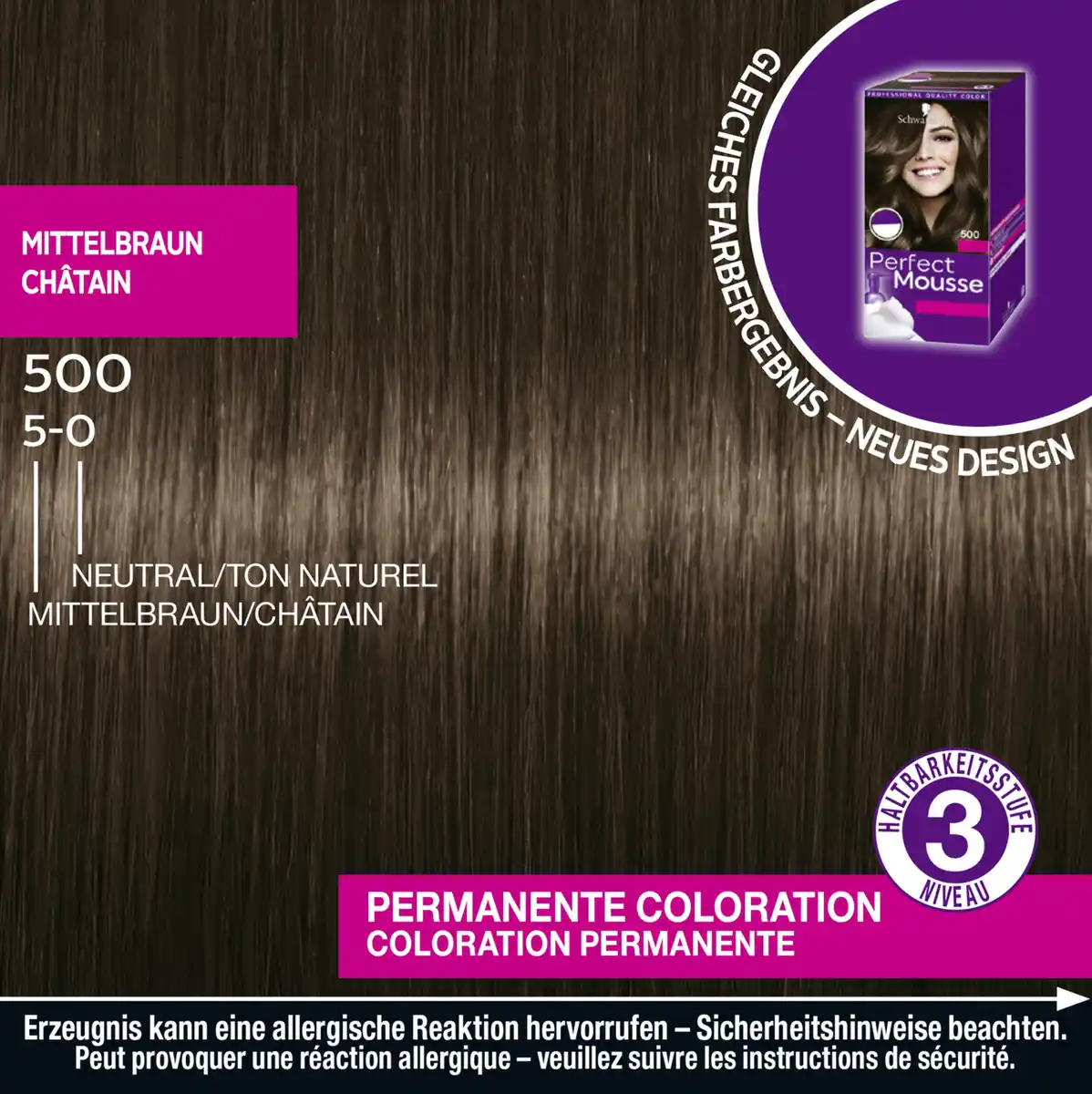 Bild 3 von Perfect Mousse Perfect Mousse Schaumcoloration 500 Mittelbraun