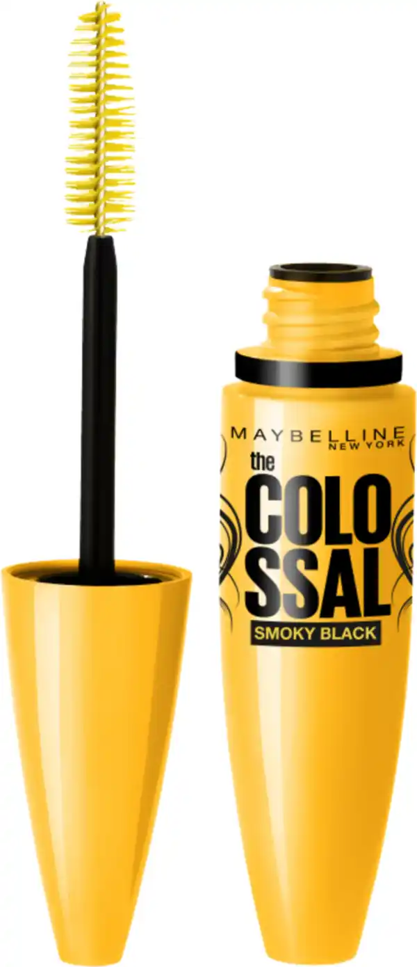 Bild 2 von Maybelline New York Volum' Express The Colossal Smoky Eyes Mascara Black, 10,7 ml