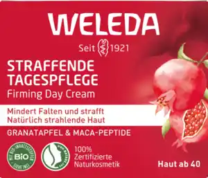 Weleda Straffende Tagespflege Granatapfel & Maca-Peptide, 40 ml