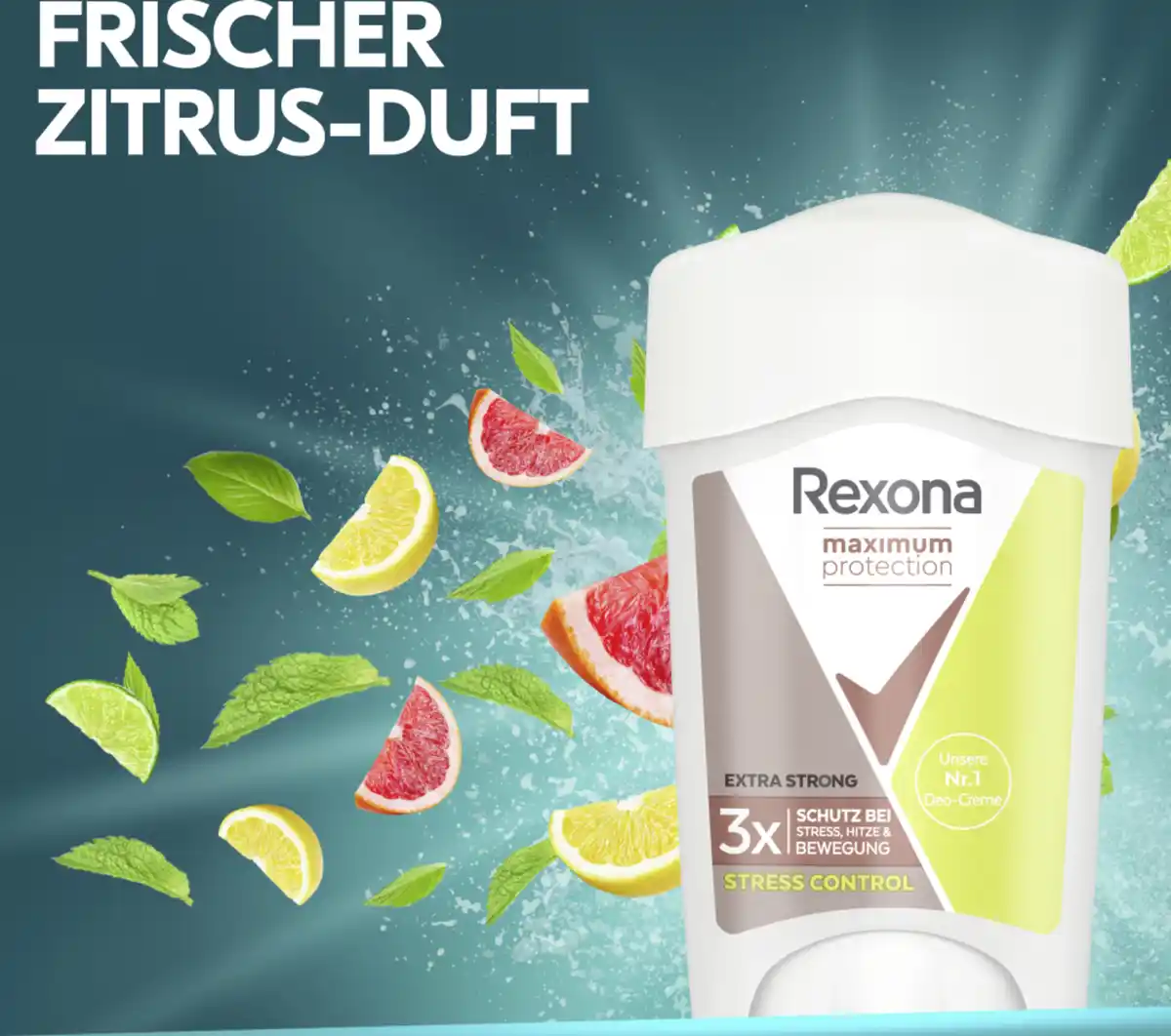 Bild 4 von Rexona Maximum Protection Deocreme Stress Control Anti-Transpirant, 45 ml