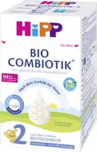 HiPP Bio Combiotik Folgemilch 2 ohne Stärke nach dem 6. Monat, 600 g