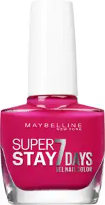 Maybelline New York Super Stay 7 Days Nagellack Nr. 190 Pink Volt, 10 ml