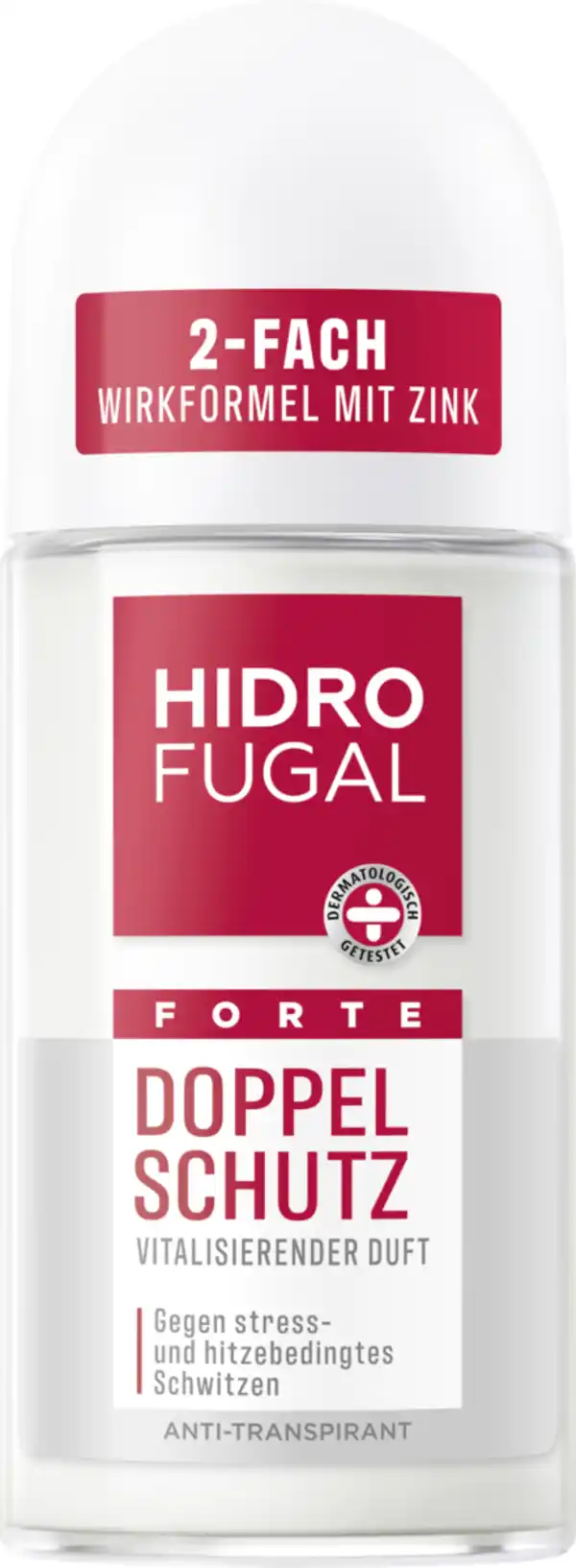 Bild 1 von Hidrofugal Forte Doppelschutz Anti-Transpirant Roll On, 50 ml