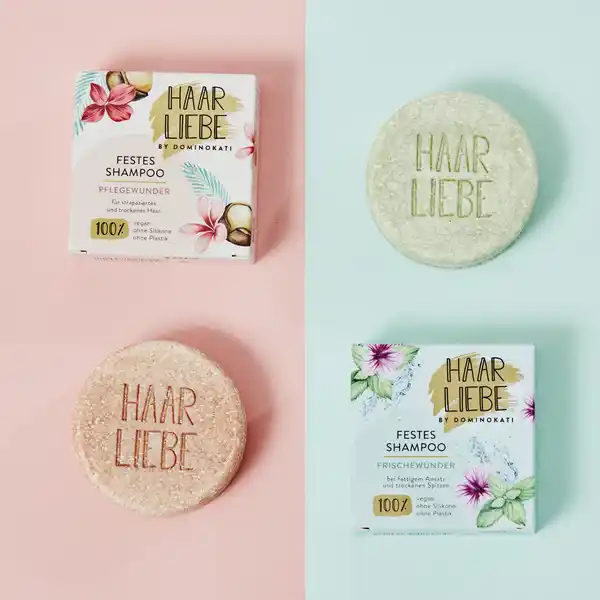 Bild 4 von Haarliebe by DominoKati Festes Shampoo Frischewunder, 70 g