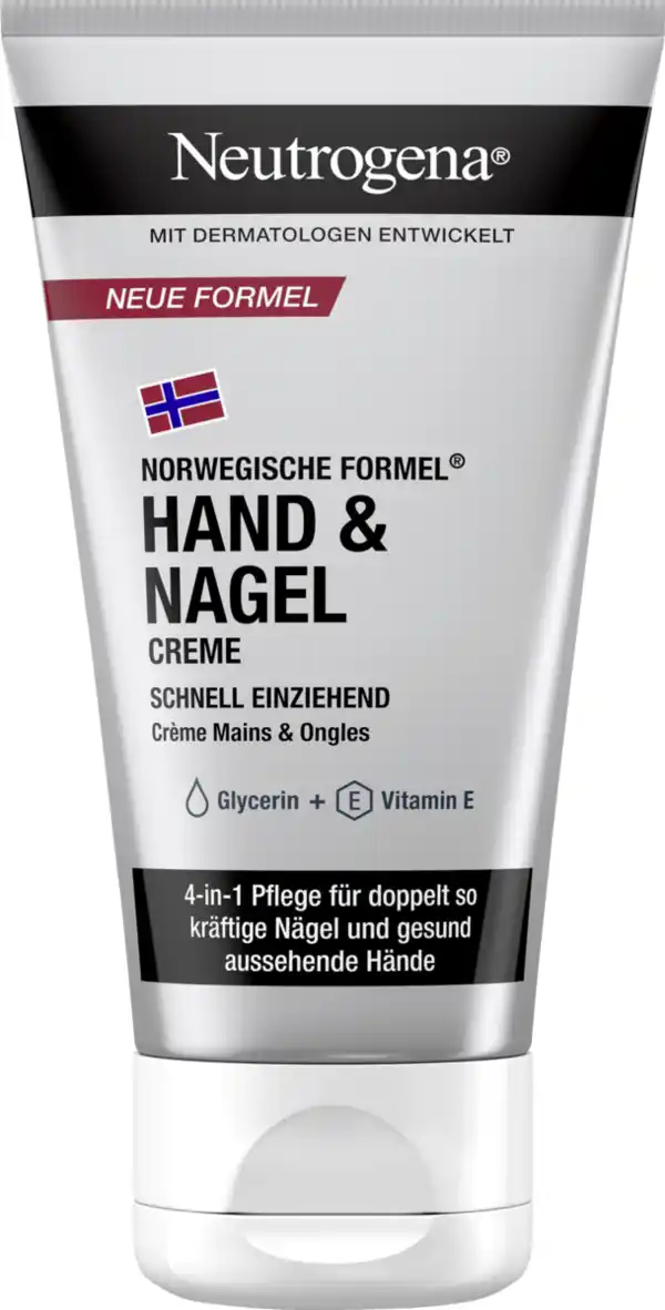 Bild 1 von Neutrogena Hand & Nagel Creme, 75 ml