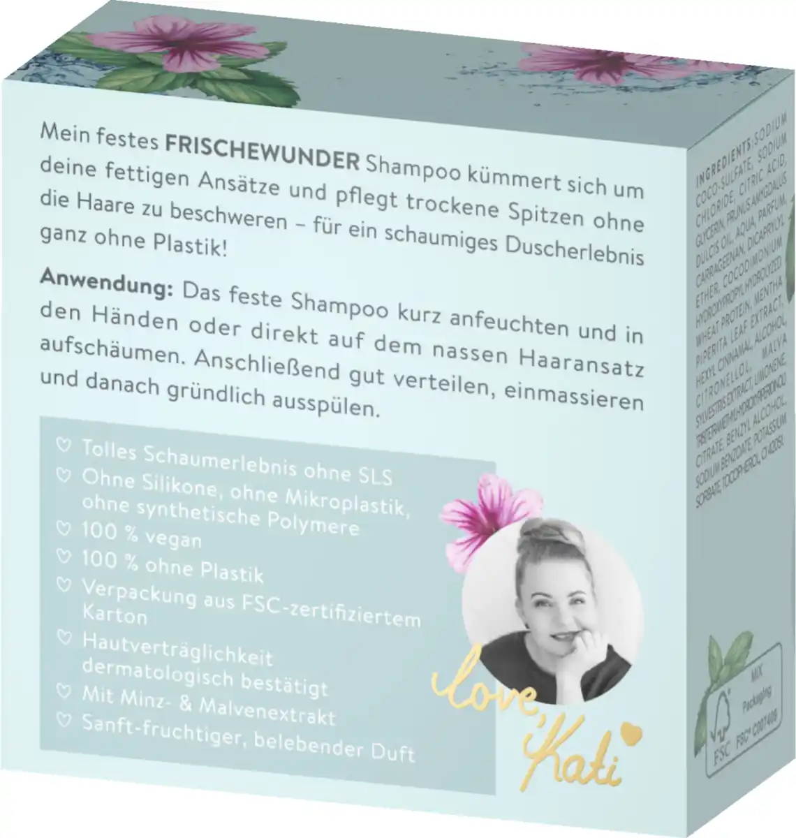 Bild 2 von Haarliebe by DominoKati Festes Shampoo Frischewunder, 70 g