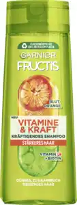 Garnier Fructis Vitamine & Kraft Kräftigendes Shampoo mit Blutorange, 250 ml