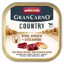 Bild 1 von animonda GranCarno Adult Country Hirsch & Rind 22x150 g